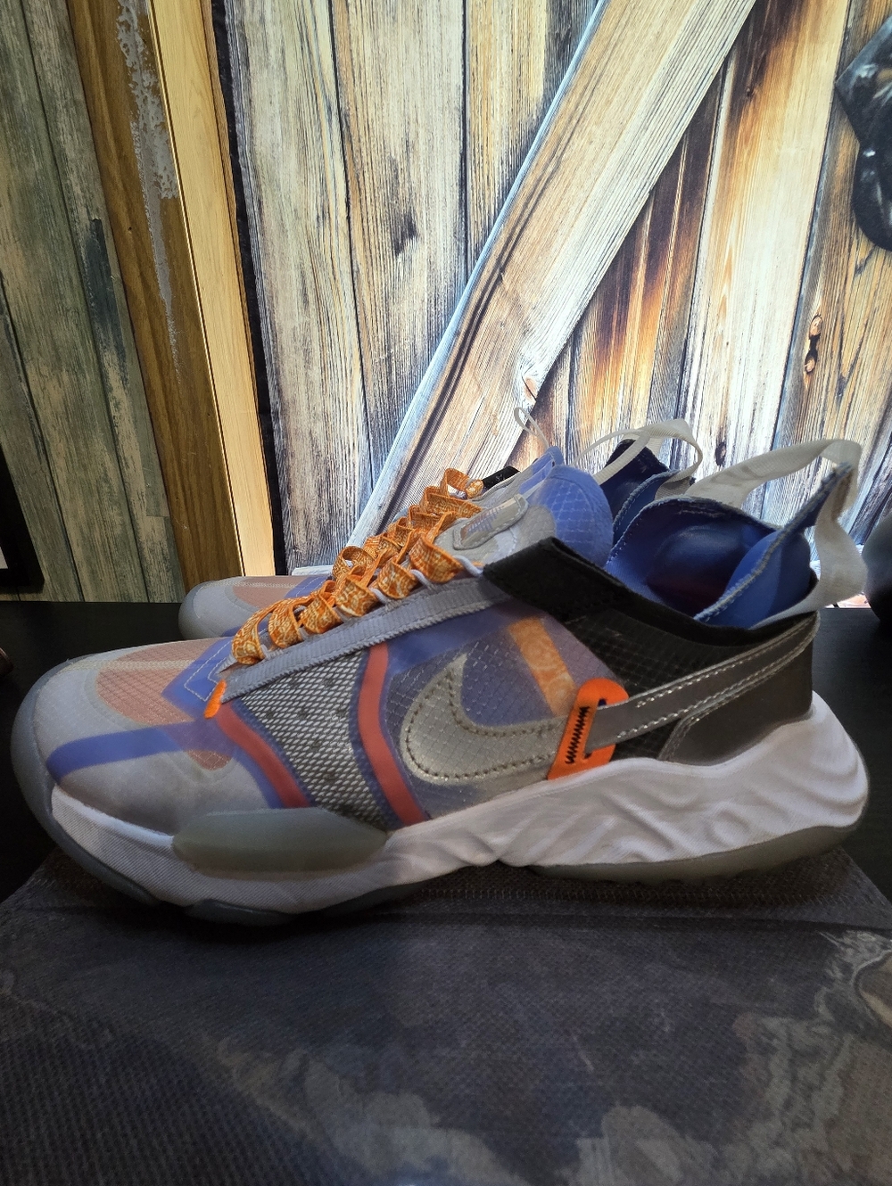 Jordan Delta Breathe ‘Psychic Blue’ & Orange – Nike React – Size 8.5 No Box